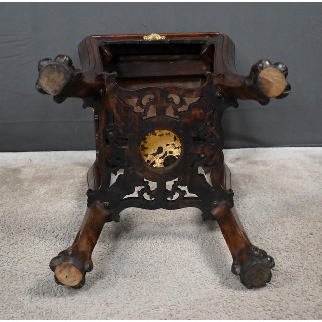 Asian Side Table in the style of Gabriel Viardot, Late 19th Century For Sale - Image 16 of 18