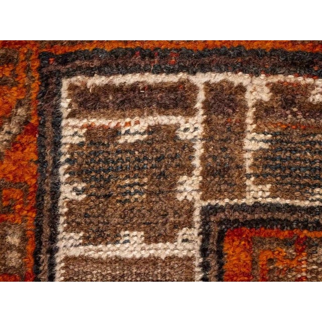 Textile Antique Shiraz Runner Rug For Sale - Image 7 of 11