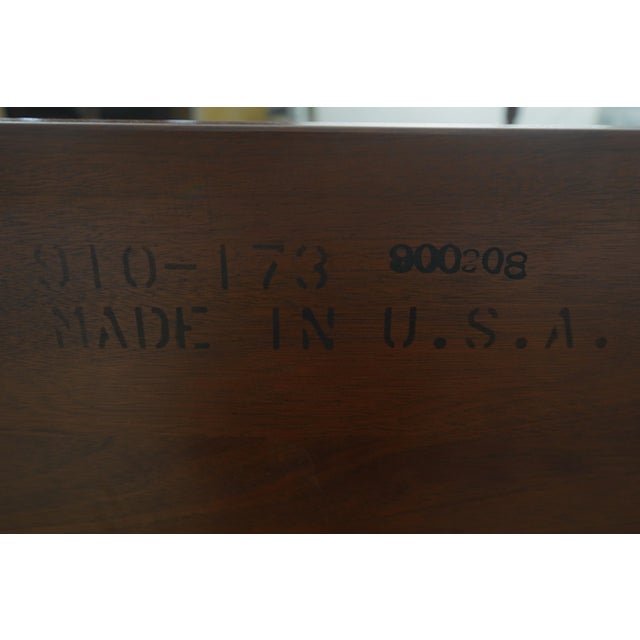 Lexington Queen Size Cherry Rice Bed For Sale - Image 12 of 12