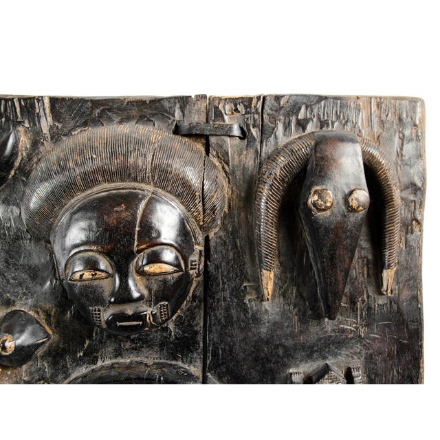 Tribal Vintage Baule Grain Door Panel For Sale - Image 3 of 6