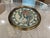Vintage Elsa Williams "Chinese Plate" Chinoiserie Crewel Embroidery in Giltwood Frame For Sale - Image 13 of 16