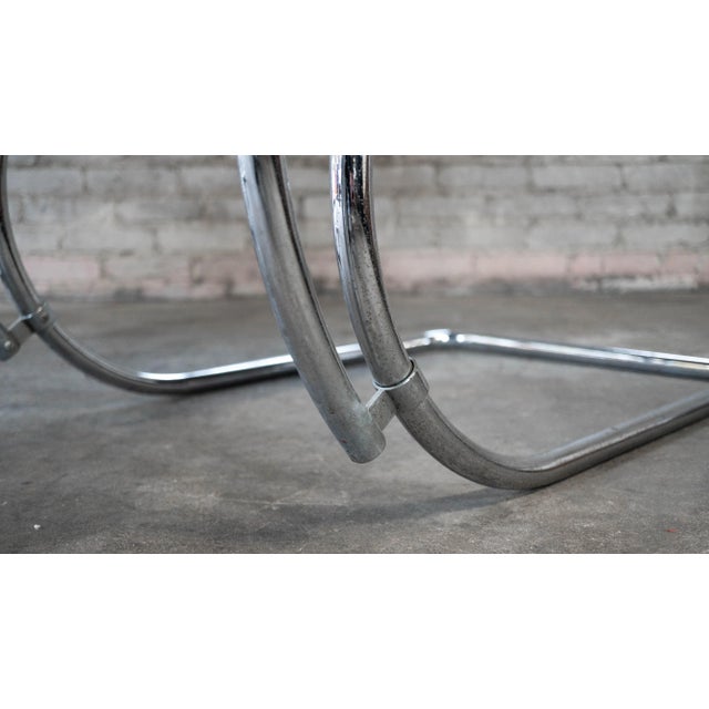 Vintage Mid Century Chairs Mies Van Der Rohe 'Mr20' Attr. Chairs - A Pair For Sale - Image 14 of 18