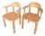 Dining Chairs attributed to Rainer Daumiller, 1970s, Set of 2 For Sale