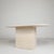 This table is handmade from beautiful smooth travertine. The top was broken but has been professionally restored, making...