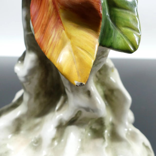 Italian Ceramic Parrot by Guido Cacciapuoti, Italy, 1930s For Sale - Image 11 of 12