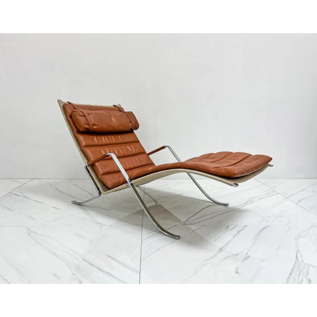 Fk-87 Grasshopper Chaise Lounge by Fabricius & Kastholm for Alfred Kill, 1960s For Sale - Image 13 of 13