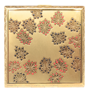 Art Deco Square Cosmetic Box, 1930s