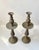 Vintage Moroccan Altar Candleholders in Engraved Brass, 1960s, Set of 2 For Sale - Image 3 of 10