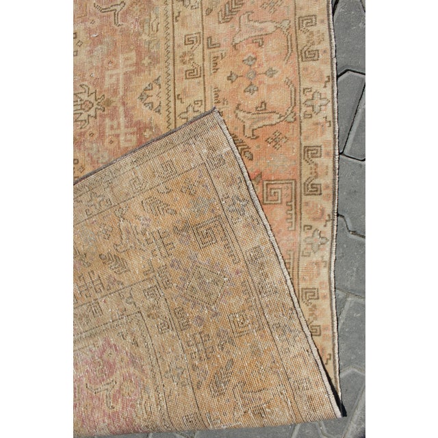 Vintage Turkish Area Rug - 77.5"x112" For Sale - Image 12 of 13