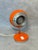 Space Age Orange Eyeball Desk Lamp, Europe, 1970s For Sale - Image 11 of 11