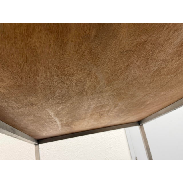 Room & Board Parsons Zebrawood Dining Table For Sale - Image 12 of 12
