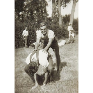 1950's Vintage Snapshot Guys Goofing Off For Sale