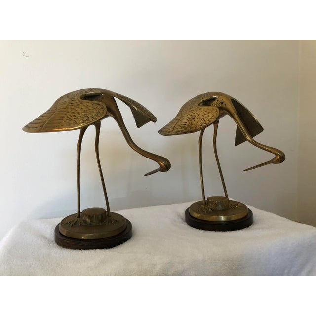Vintage Brass Frederick Cooper Birds - a Pair For Sale In Chicago - Image 6 of 13