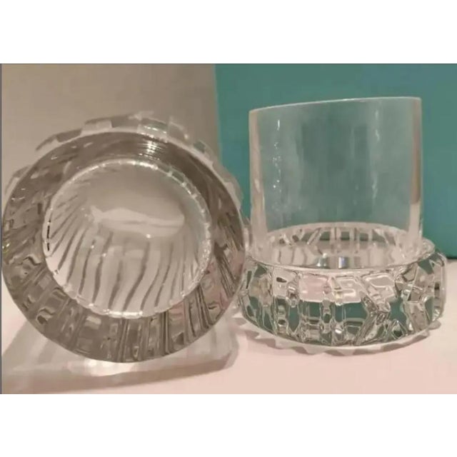 Tiffany and Co. Vintage Tiffany & Co. Atlas Carafe and Tumbler For Sale - Image 4 of 9