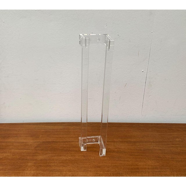 Postmodern Acrylic Warderobe or Towel Holder, 1980s For Sale - Image 10 of 17