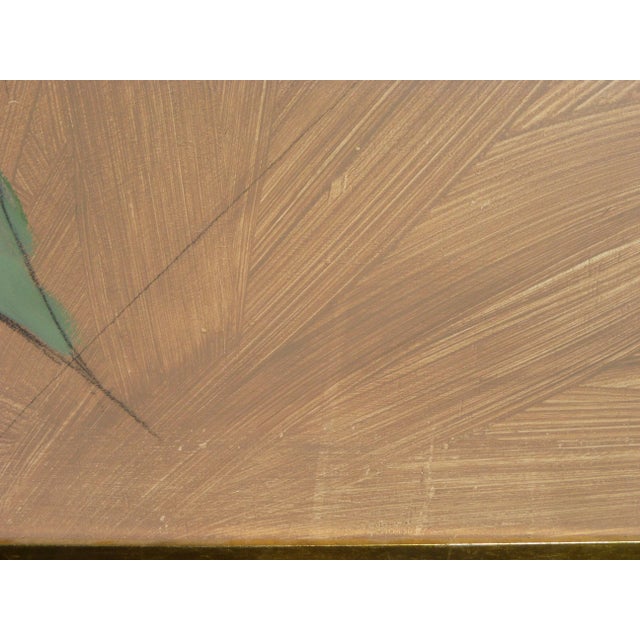 2001 Contemporary Modern Painting Signed WAHL, Framed For Sale - Image 11 of 13