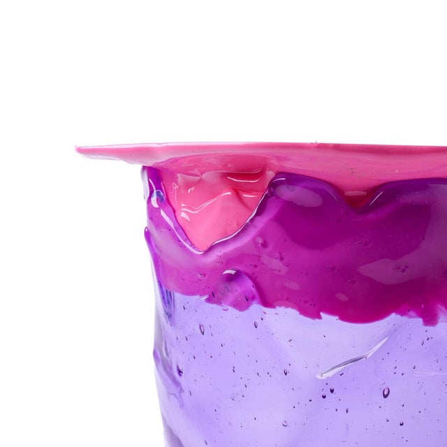 Flower Vase in Pink by Gaetano Pesce for Fish Design For Sale - Image 10 of 11