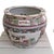 Chinoiserie Late 20th Century Large Rose Medallion Hand Painted Koi Fish Bowl or Planter For Sale - Image 3 of 11