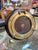 Wood Italian Brass and Wood Round Picture Frame, Italy, 1970s For Sale - Image 7 of 8
