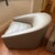Contemporary Minotti Quinn Swivel Chairs - Pair For Sale - Image 3 of 10