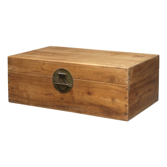 Chinese Camphor Travel Chest For Sale