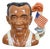 1990s Royal Doulton Jesse Owens Olympic Track & Field Toby Character Jug For Sale