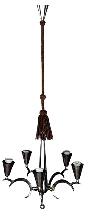 Antique Ceiling Lamp by Dagobert Peche