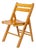 Mid-Century Modern German Beech Folding Chair, 1960s For Sale