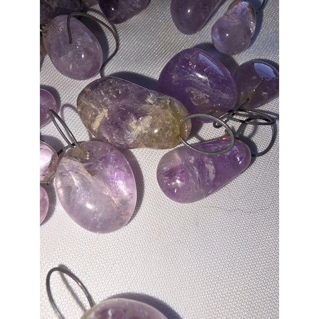Collection of Amethyst Quartz Drops For Sale In San Antonio - Image 6 of 11