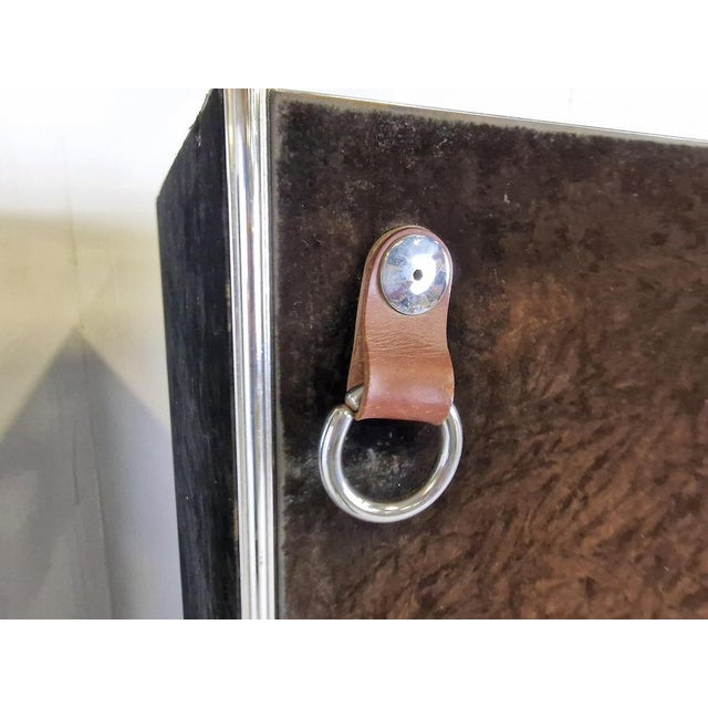 Metal Vintage Cabinets by Guido Faleschini for Hermes, 1970s, Set of 2 For Sale - Image 7 of 12