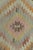 Stone Gray Mid 20th Century Vintage Turkish Kilim Rug-5′8″ × 10′ For Sale - Image 8 of 13