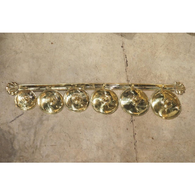 Decorative Antique Brass Kitchen Wall Hanging From Languedoc, France, C. 1910 For Sale - Image 11 of 15