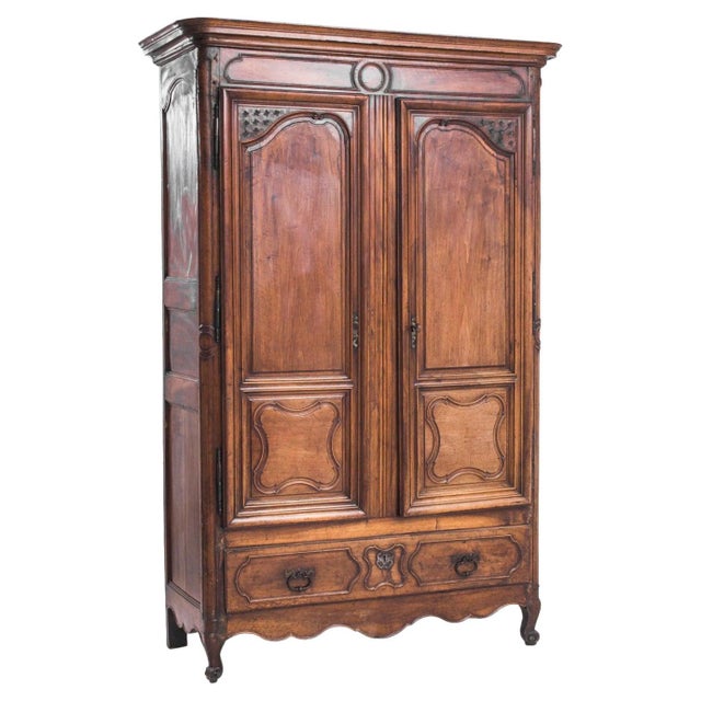 1780s French Provincial Armoire For Sale - Image 11 of 11