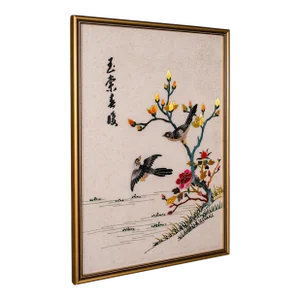 1930's Vintage Oriental Display Panel