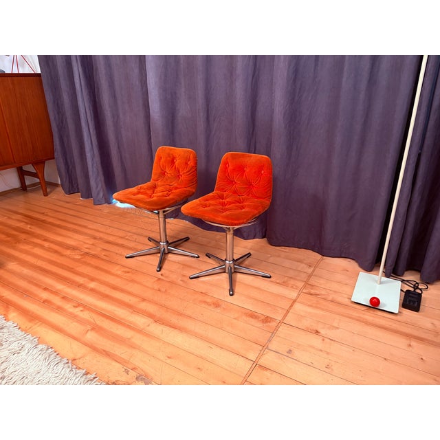 Swivel Chairs, 1960s, Set of 2 For Sale - Image 10 of 13