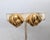 Gold Vintage Signed Givenchy Modernist Goldtone Clip Earrings-2 Pieces For Sale - Image 8 of 8
