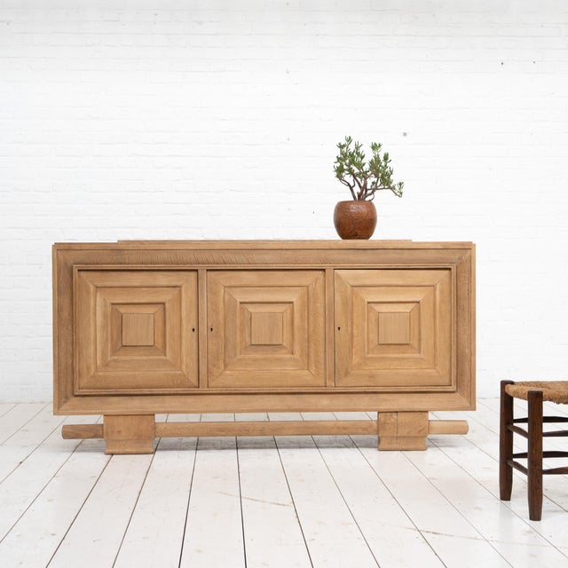 Mid-Century Modern French Sideboard, 1950s For Sale - Image 8 of 9