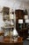 Pair of Tall Mercury Glass Bottle-Form Table Lamps For Sale - Image 4 of 7