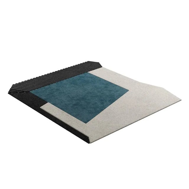 Tapis Retro #002 is a retro rug with an irregular shape and timeless colors. Inspired by architectural lines, this...