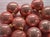 Vintage set of 18 dusty rose glass ball ornaments. Definitely a unique addition to any holiday decor. Very good vintage...
