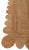 3'x15' Natural Color Jute Scallop Handmade Rug For Sale - Image 4 of 12