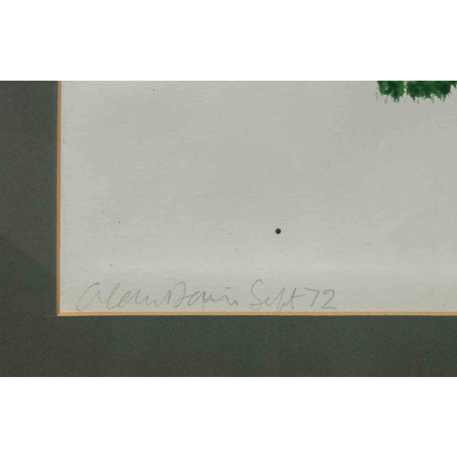 Modern Alan Davie, Magic Camp N. 16, Mixed Media, 1972 For Sale - Image 3 of 6