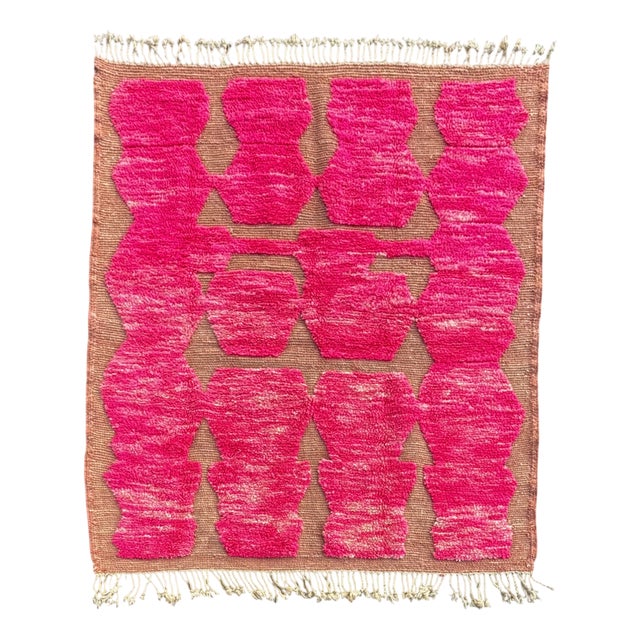 Moroccan Beni Ouarain Rug, 1990 For Sale