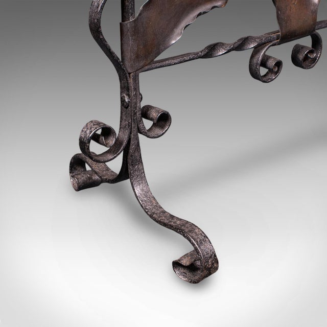 Antique Fire Screen, Art Nouveau, French, Fireplace Reflector, Copper, Victorian For Sale - Image 10 of 10