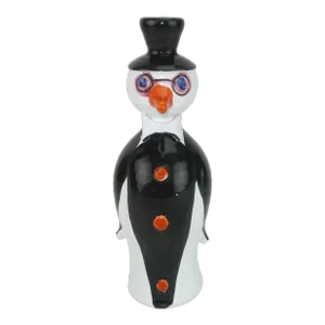 Vintage Italian Ceramic Penguin Bank