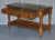 Victorian Marble Topped Satinwood Console or Writing Desk, 1880s For Sale - Image 15 of 18