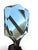 White Antique French Beveled Glass Hand Mirror With Original Backing, Circa 1900 For Sale - Image 8 of 10