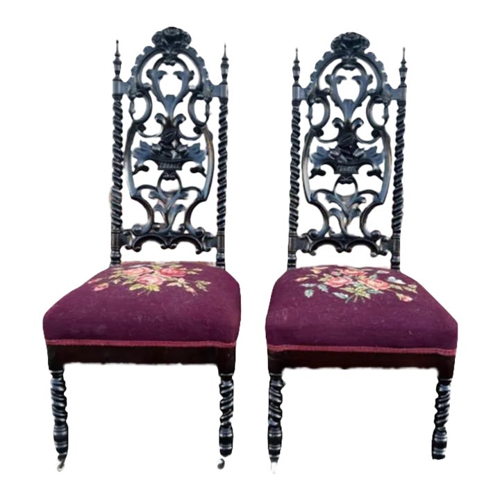 アンティーク　イギリス　シュクリエ　William Smith & Co. 19th-century-pair-antique-