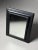 Black Mirror in Black Ribbed Frame For Sale - Image 8 of 14