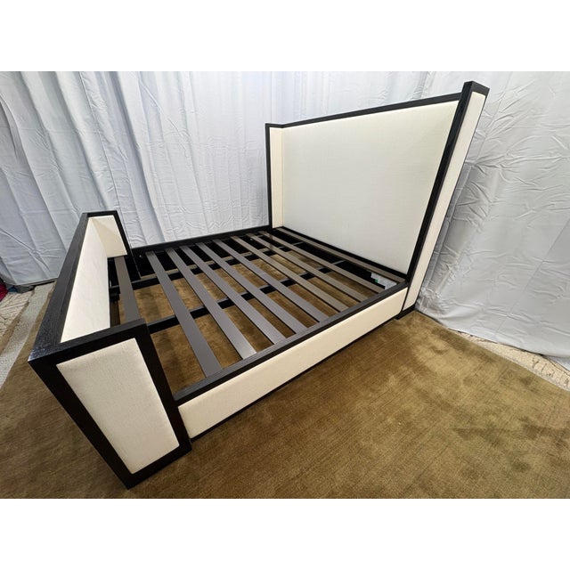 Wood Arhaus Darien Shelter Bed With High Footboard — King (60") For Sale - Image 7 of 18